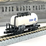 Minitrix Scale 13289 Dutch State Mines Dsm Axle Tank Wagon. Fixed Price $14.99.