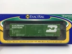 Ho Exactrail Burlington Northern 50 Gunderson 5200 Cu Ft Boxcar Bn #318400. Fixed Price $30.00.