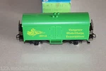 Rklin 4415 2-AXLE Refrigerated Car 1982 H0 Gauge Three-rail Trains Mib. Fixed Price $54.34.