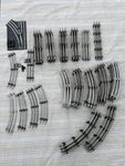 Vintage Lionel Guage 3 Rail Track Lot 85 Curves & Straights With 1022 Switch. Fixed Price $79.00.