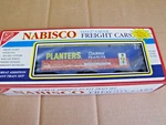 K-line K625702 Nabisco 0-027 Planters Hopper Car. Fixed Price $35.00.