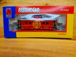 Life Like Ho Scale 35' Santa Atsf 999851 Center Cupula Caboose. Fixed Price $12.75.
