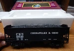 Mth 20-90015C Chesapeake & Ohio Bay Off Set Hopper Car W/coal Scale Nib Lqqk. Fixed Price $75.00.