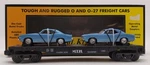 Mth 30-7634 Gauge Auto Transport Flatcar W/2 Ertl '69 Chevrolet Camaros Ln. Fixed Price $32.89.