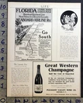 1910 Florida Cuba Carolina Seaboard Airline Railroad Train Travel FDA93. Fixed Price $21.95.