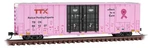 Micro-trains 12300060 Scale 60' Trailer "on Track For Cure" #661307. Fixed Price $54.95.
