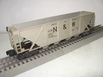 Lionel Post War 6446-25 Norfolk & Western Duad Hopper Car 1955-57. Fixed Price $17.95.
