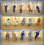 Ho Scale People & Animals Lot Of 3 Vollmer Figures 2229, 2216, 2207 Other Items. Fixed Price $20.99.