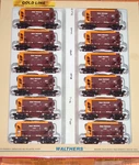 Ho Walthers 932-4562 Gold Line Ore Cars With Load Taconite 12 Pk Great Northern. Fixed Price $329.99.