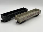 Vintage American Flyer S-gauge Gondolas. Monon 24127 And N&w 804. Fixed Price $5.99.