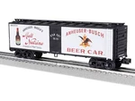 Lionel 2442201 Gauge Woodside Reefer Budweiser 3601. Fixed Price $69.99.