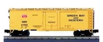 Mth 20-94006 Scale Reefer Car Green Bay Route #21002. Fixed Price $49.99.