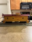 Used Lionel Vision Line Union Pacific Crew Sounds CA-1 Caboose #2527. Fixed Price $240.00.