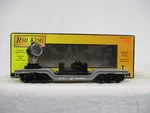 Mth Railking 30-7926 Conrail Operating Depressed Flatcar W/ Searchlight Gauge. Fixed Price $49.99.