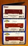 Lot Of 3 Athearn 50' Box Cars Plug Door Bnsf Burlington Northern Santa Fe. Fixed Price $80.50.