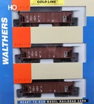 Walthers Gold Line Ballast Hoppers ( 3-PACK) Santa Fe 932-34223 New. Fixed Price $85.00.