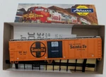 Roundhouse 1637 Scale Santa 40' Outside Braced Reefer # 1020 Kit. Fixed Price $27.88.
