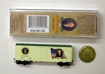 Mtl Micro-trains 07400111 Woodrow Wilson Foot Boxcar. Fixed Price $16.00.