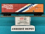 75060 Micro Trains Canadian Forest Products Box Car #474 Scale New. Fixed Price $19.95.