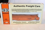 Ho Scale Con-cor, 54' Mill Gondola, D&rgw Rio Grande Orange #55524 009012. Fixed Price $24.00.