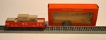 Vintage Lionel Ho 0865-250 Mcrr Red Condola Car W/freight And Window Box. Fixed Price $31.95.