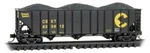 Micro Trains Scale Csx #833912 100-TON 3-BAY Ribside Open Hopper 10800441. Fixed Price $25.12.
