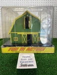 Mth Railking Scale Trains Green With Gray Roof Barn 30-90406 C-10 Nib (A-144). Fixed Price $92.25.