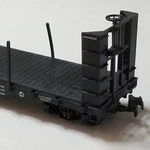 Lionel Ho Scale #0877 Bulkhead Flat Car Post War Rivarossi Era W/ Insert. Fixed Price $37.99.