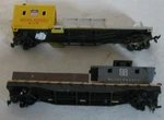 Life-like Ho Scale Train Cars Lot Of 2 Searchlight Car, Maintenance. Fixed Price $13.37.