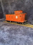 Denver & Rio Grande Western Caboose #0587 Delton Steel Wheels Lighted Markers. Fixed Price $75.00.