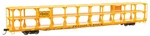 Walthers Ho Scale 89' Flatcar St Louis-san Francisco Rack Trailer Train #913646. Fixed Price $35.99.