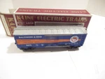 K-line Trains 0/027 K-6473 Baltimore & Ohio Boxcar Ln- Bxd Sh. Fixed Price $21.90.
