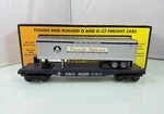 Mth King Gauge Baltimore & Ohio Flatcar W/ Silver Trailer 30-7633 New. Fixed Price $44.78.