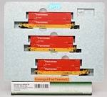 Kato #732335 Ttx 53' Gunderson Maxi-iv Double Stack 3-CAR Set 106-6188 Nib. Fixed Price $125.00.
