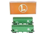 Lionel 6-21754 Gauge Bnsf Acf 3-BAY 2-CAR Covered Hopper Set Ln/box. Fixed Price $64.99.