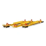 Athearn Ho Ttx #361076 57' Trinity Spine Car 3-PACK ATH41097. Fixed Price $131.95.
