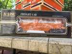 K-line O-gauge Timken Classic Tank Car With Die Cast Chassis K-632-8014. Fixed Price $32.00.