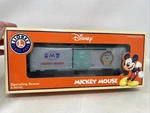 Lionel Mickey Mouse Operating Box Car 6-36783 Scale New Disney. Fixed Price $39.99.