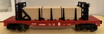 Lionel 6-16350 Cp Rail Bulkhead Flatcar W/load- New In Box. Fixed Price $29.97.