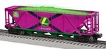 Lionel 2328100 Dc Lexcorp Kryptonite Hopper Car. Fixed Price $98.00.