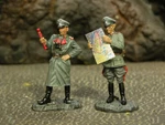Retired Collectors Showcase 1:30 Scale Berlin 38' Series Deluxe Erwin Rommel Set. Fixed Price $200.00.