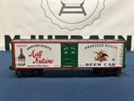 K-line Anheuser Busch Beer #3285 Wood-sided Classic Reefer Car K642-5605 No Box. Fixed Price $34.99.