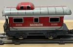 Marx 31055 Monon Caboose Gauge Wheel 6 Litho Tin Red Silver X7794. Fixed Price $21.74.