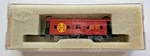 Con-cor Santa Fe Bay Window Caboose Car Scale 1251/A U105-33. Fixed Price $19.99.