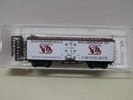 MICRO-TRAINS-#58020-SCHWARZCHILD & Sulzberfer- Reefer #1675-N Scale. Fixed Price $16.00.