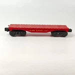 Lionel 9020-4 Atchison Topeka & Santa Fe Atsf Railroad Red Flatcar WT40000. Fixed Price $19.99.
