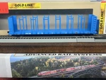 Georgia Pacific - 63FT Pulpwood Paper Mill Bulkhead Flat Car Ho Scale Gold New. Fixed Price $54.95.