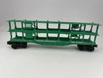Lionel #6-9139 Gauge Penn Central Auto Carrier Green Good. Fixed Price $22.49.