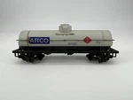 Tyco #697012 Ho Scale Arco Tank Car White Fair. Fixed Price $6.63.