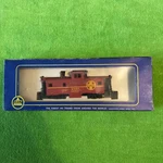Vintage Ho Ahm Santa Fe Red Caboose Atsf # 999246 Freight Car With Box Nos. Fixed Price $9.50.